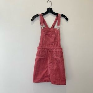 Pink Skirt Overalls